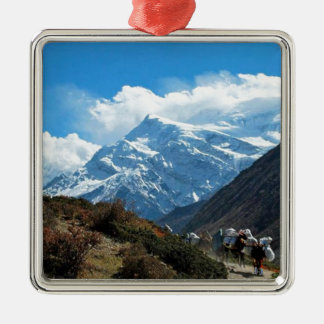 Himalaya Mount Everest India Nepal - reiszomer Metalen Ornament