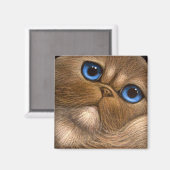 HIMALAYA PERZISCHE KAT Magneet (Voorkant / Achterkant)