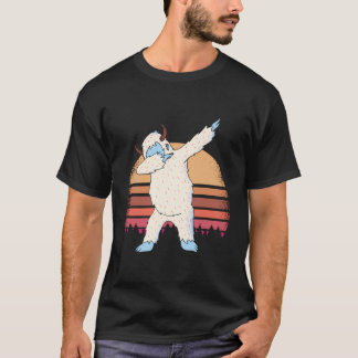 Himalaya Yeti Doing The Dab Dance Grappig Graphic T-shirt