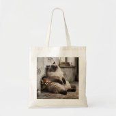 Himalayaan Kitty en Pixie Wakker Schrikken Tote Bag (Voorkant)