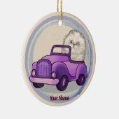Himalayaanse kat auto ornament (Rechts)