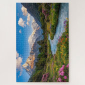 Himalayaanse rivier van kleuren – Berglandschap Legpuzzel (Verticaal)