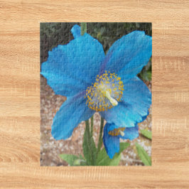 Himalayan Blue Poppy Floral Legpuzzel