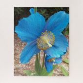 Himalayan Blue Poppy Floral Legpuzzel (Verticaal)