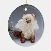 Himalayan Cat Angel-Ornament Keramisch Ornament (Links)
