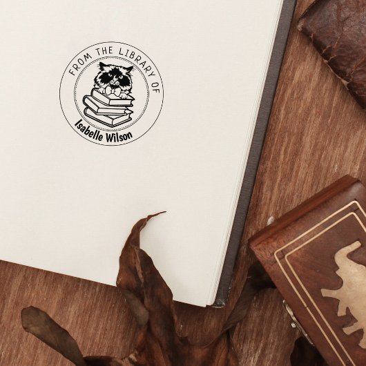 Himalayan Cat, boek uit de bibliotheek van Rubberstempel