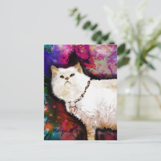 Himalayan Cat Briefkaart (Staand voorkant)