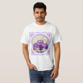 Himalayan Cat Car T-Shirt (Voorkant volledig)