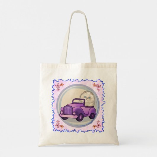 Himalayan Cat Car   Tote Bag (Achterkant)