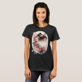Himalayan Cat Cherry Blossom Japanese Sakura T-shirt (Voorkant volledig)