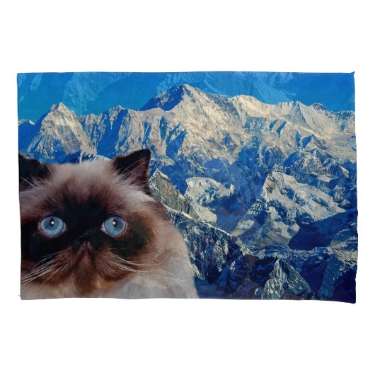 Himalayan Cat Kussensloop (Voorkant)