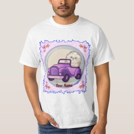 Himalayan Kat Auto T-shirt (Voorkant)