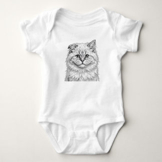 Himalayan Kitten Baby Body Romper