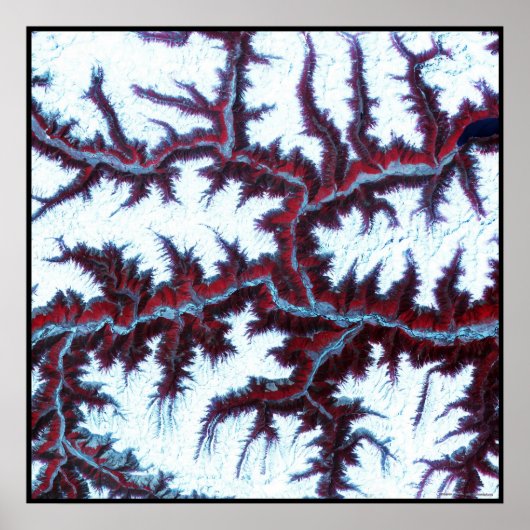 Himalayan Mountains Poster (Voorkant)