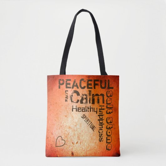 Himalayan Salt Stone Tote Bag (Voorkant)