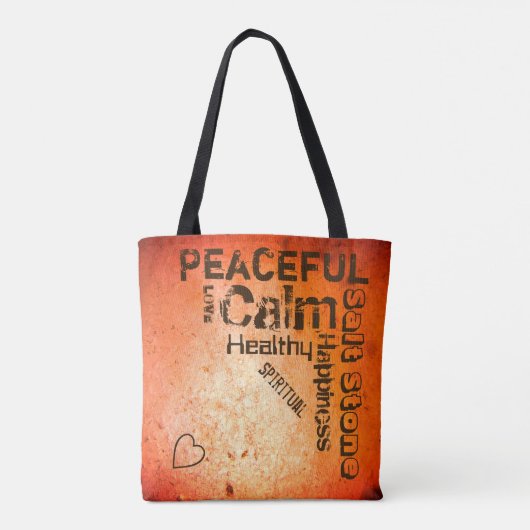 Himalayan Salt Stone Tote Bag (Achterkant)