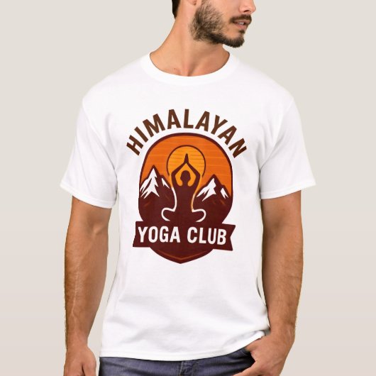 Himalayan Yoga Club T-shirt (Voorkant)