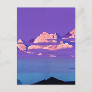 "Himalayas 1933" door Nicholas Roerich Briefkaart