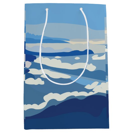 Himalayas Himalayan Mountains  Medium Cadeauzakje (Voorkant)