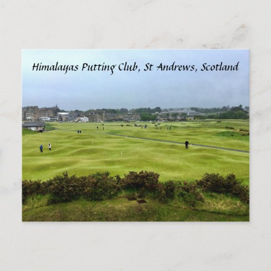Himalayas Putting Course, St Andrews Golf Club Briefkaart (Voorkant)