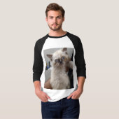 Himalyan kattenprint Tshirt JN (Voorkant volledig)