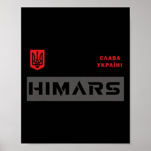 Himars Systeem Militair Leger Eer Aan Oekraïne Poster