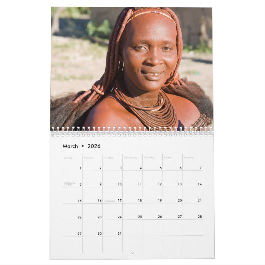 Himba Wandkalender Kalender (Mar 2026)
