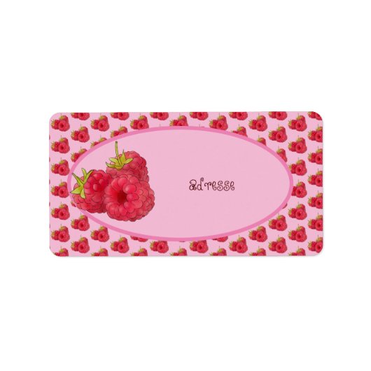 Himbeeren Etiket (Voorkant)
