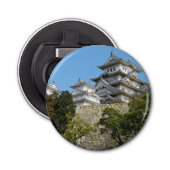 Himeji Castle 姫 路 城, Hyogo, Japan Button Flesopener (Voorkant)