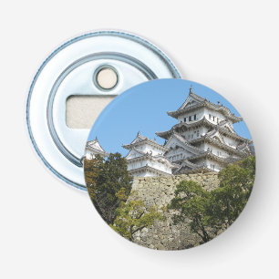 Himeji Castle 姫 路 城, Hyogo, Japan Button Flesopener