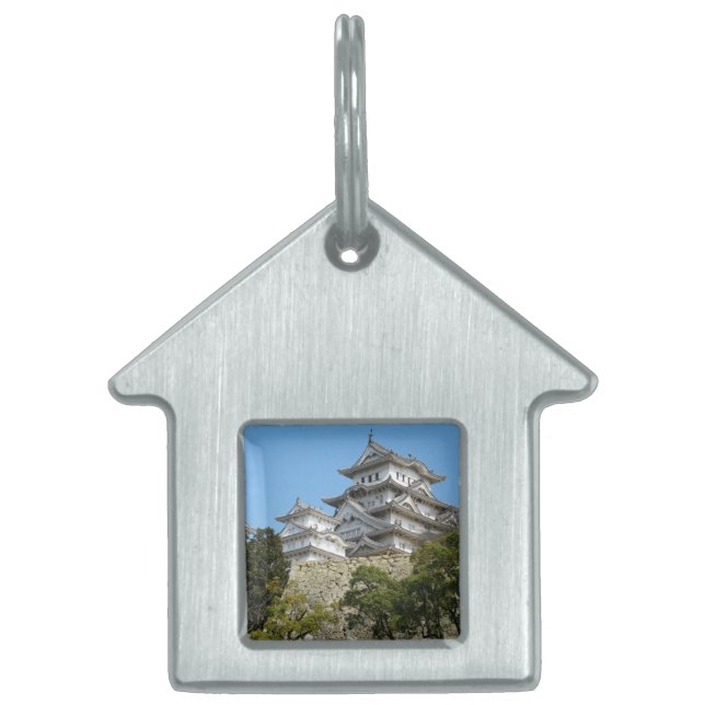 Himeji Castle 姫 路 城, Hyogo, Japan Huisdieren Naamplaatje (Voorkant)