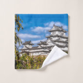 Himeji castle #5, Japan Bad Handdoek (Wasdoekje)