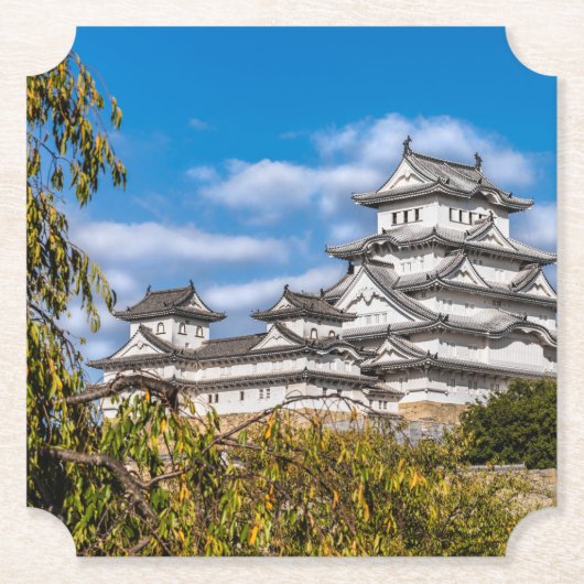 Himeji castle #5, Japan Kartonnen Onderzetters (Voorkant)