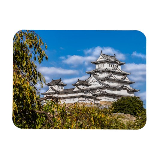 Himeji castle #5, Japan Magneet (Horizontaal)