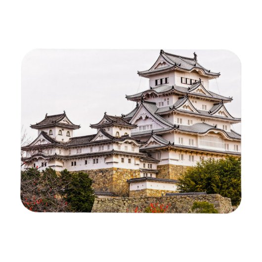 Himeji Castle Flexibele magneet (Horizontaal)