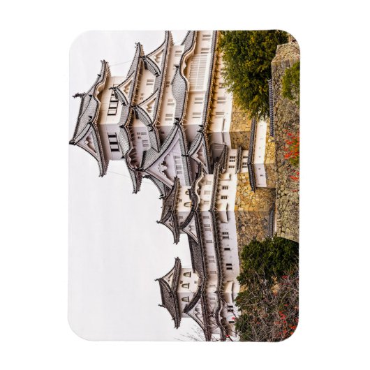 Himeji Castle Flexibele magneet (Verticaal)