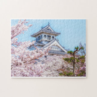 Himeji Castle in Full Bloom  Legpuzzel