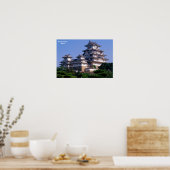Himeji Castle Japan Poster (Keuken)