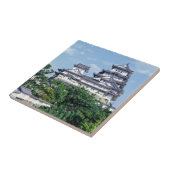 Himeji Castle - Japan Tegeltje (Zijkant)