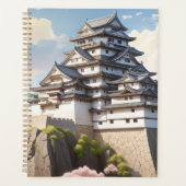 Himeji Castle Majestic Fort Japanse geschiedenis Planner (Voorkant)