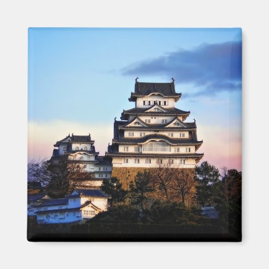Himeji Castle op Sunrise Magneet (Voorkant)