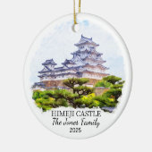 Himeji Castle Ornament, Japan Keramisch Ornament (Links)