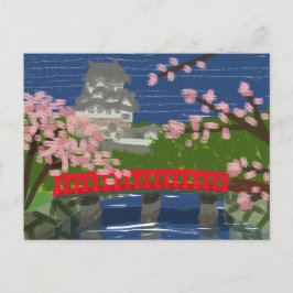 Himeji Castle River Briefkaart