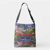 Himeji Castle Rivier Crossbody Tas (Achterkant)