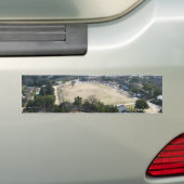 Himeji, Japan (Uitzicht van atop castle) Bumpersticker (Op auto)