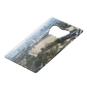 Himeji, Japan (Uitzicht van atop castle) Creditkaart Flessenopener (Voorkant Gekanteld)