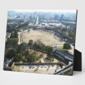 Himeji, Japan (Uitzicht van atop castle) Fotoplaat (Zijkant)