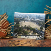 Himeji, Japan (Uitzicht van atop castle) Fotoplaat (Zijkant)