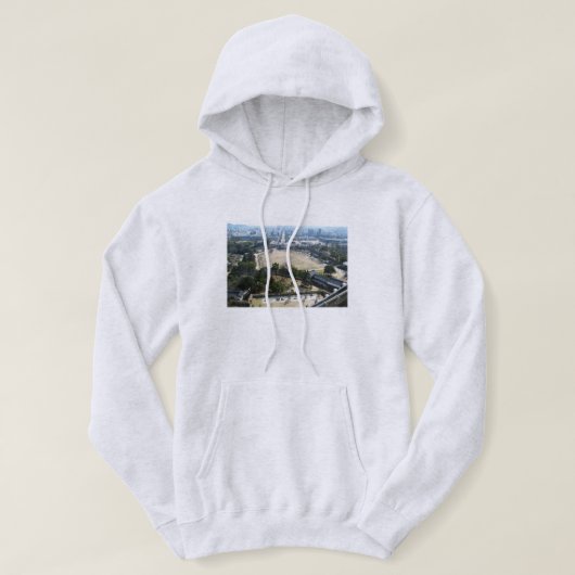 Himeji, Japan (Uitzicht van atop castle) Hoodie (Design voorkant)