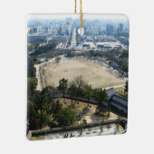 Himeji, Japan (Uitzicht van atop castle) Keramisch Ornament (Rechts)